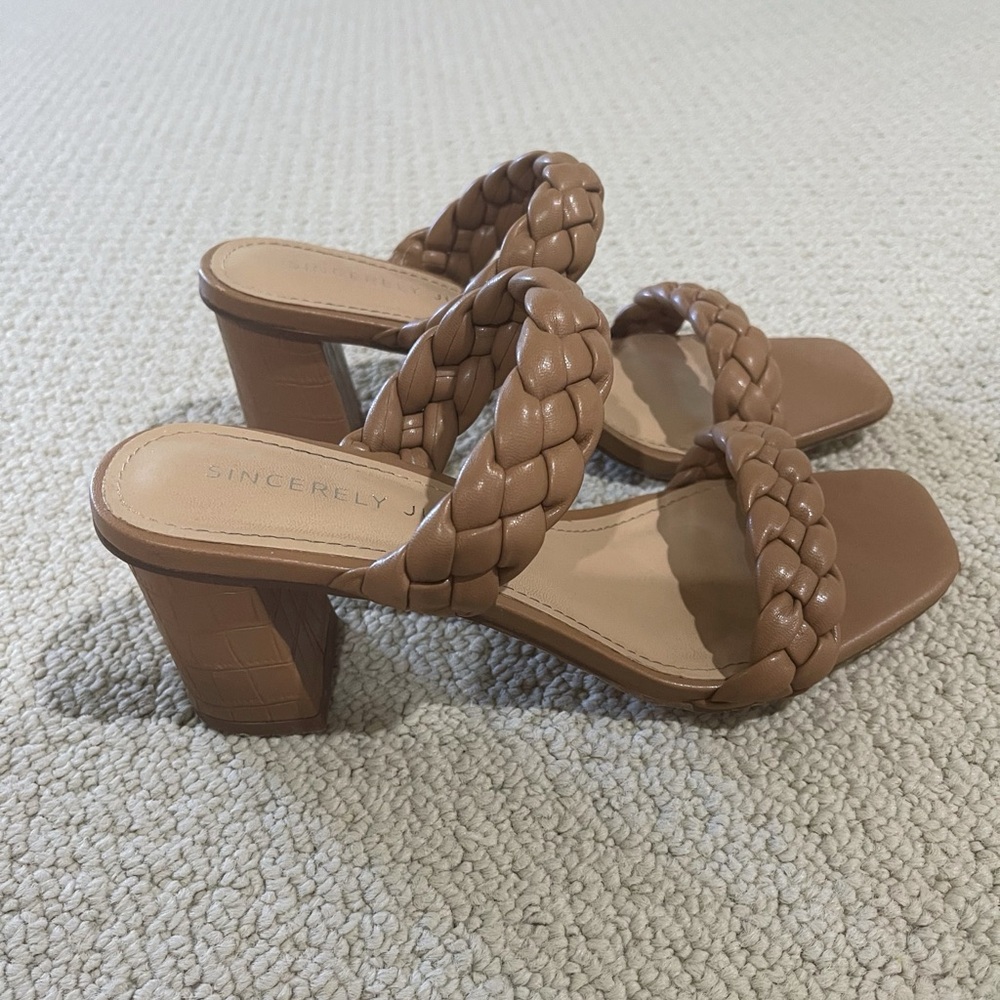 Braided Heels